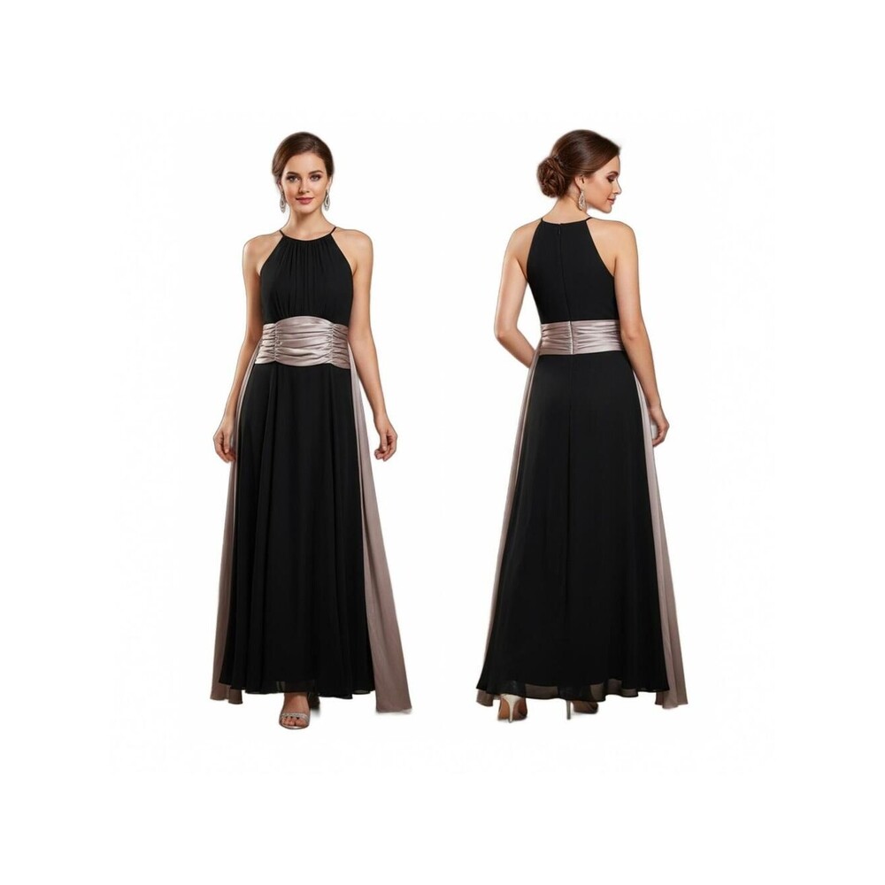 Dressbarn Halter Sleeveless Midi Dress